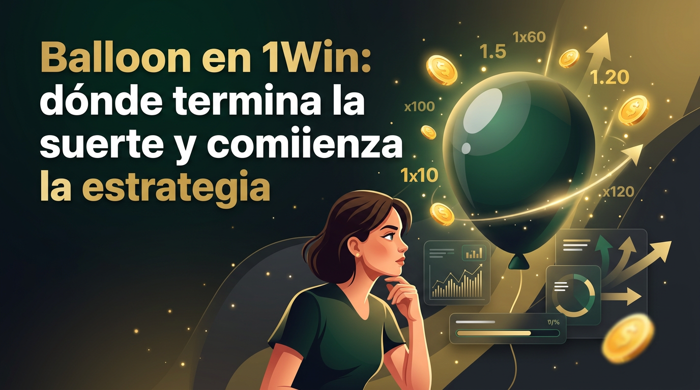 Balloon en 1Win: dónde termina la suerte y comienza la estrategia
